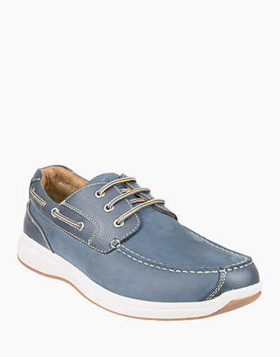 Great Lakes Moc Toe Derby in NAVY for $125.97