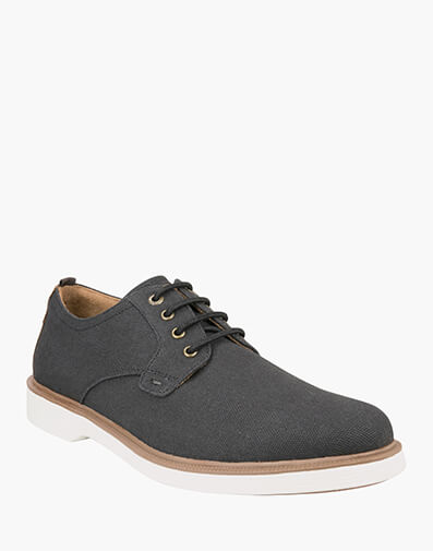 Supacush Canvas Plain Toe Derby in BLACK for $89.80