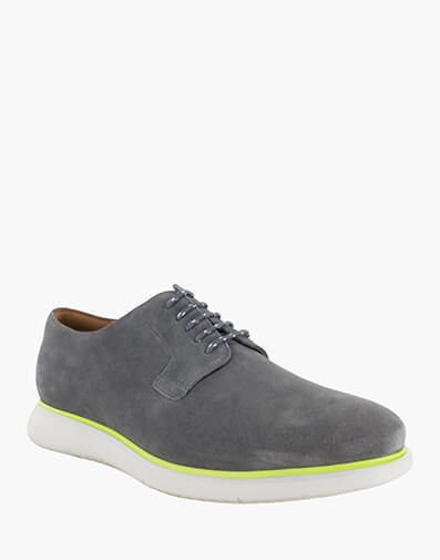 Fuel Plain Toe Derby in GREY for $69.80