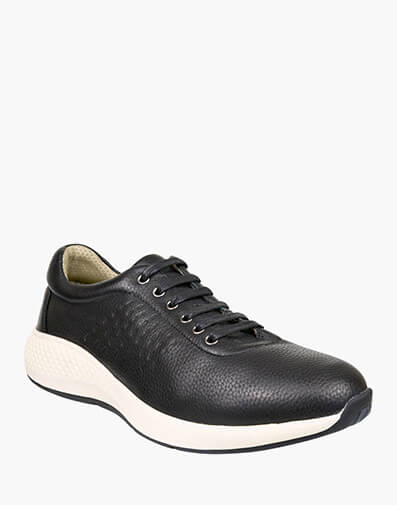 Camino Plain Toe Lace Up Sneaker in BLACK for $89.80