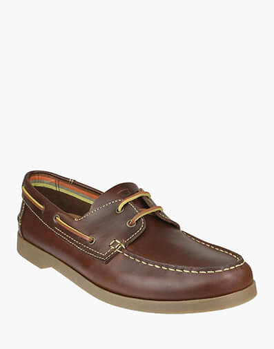 Altura Moc Toe Boat Shoe in BROWN for $89.80