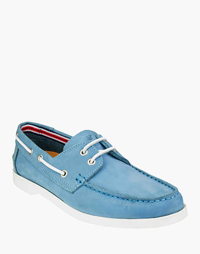 Altura Moc Toe Boat Shoe in LIGHT BLUE for $129.80