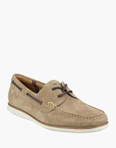 Atlantic 2 Eye Casual Boat Shoe in CAMEL for $199.95