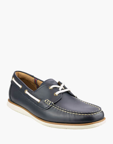 Atlantic 2 Eye Casual Boat Shoe in OCEAN for $109.80