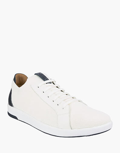 Crossover Knit Lace To Toe Sneaker in WHITE for $169.95