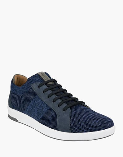 Crossover Knit Lace To Toe Sneaker in NAVY for $109.80
