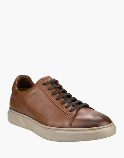 Premier Sneaker Lace To Toe Sneaker in COGNAC for $119.80