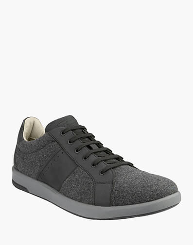 Crossover Wool Lace To Toe Sneaker in CHARCOAL for $169.95