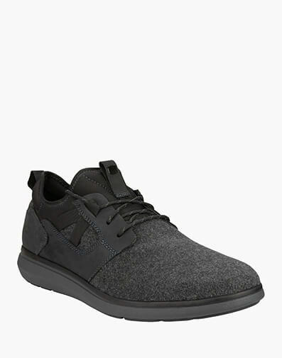 Venture Wool Plain Toe Lace Up Sneaker in CHARCOAL for $99.80