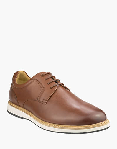 Scarsdale  Plain Toe Derby in COGNAC for $79.80