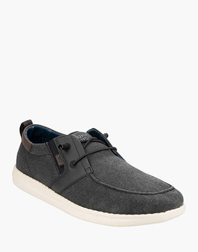 Brewski Wallabe Moc Toe Slip On in BLACK for $59.80