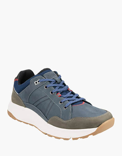 Treadlite Lace Moc Toe Lace Up Sneaker in DENIM for $89.80