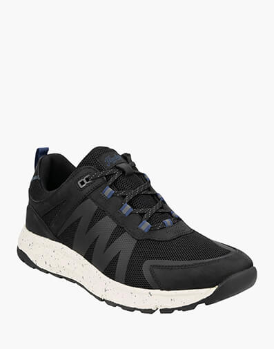 Treadlite Mesh Moc Toe Lace Up Sneaker in BLACK for $89.80