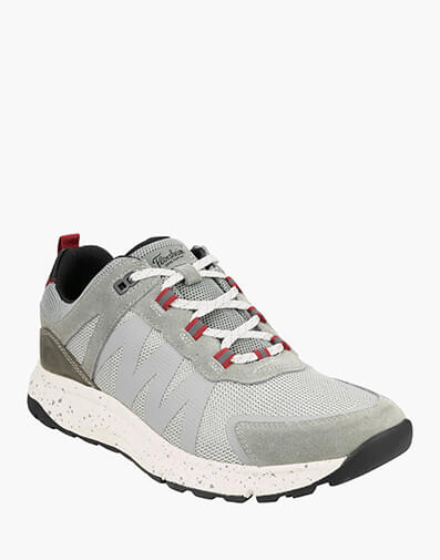 Treadlite Mesh Moc Toe Lace Up Sneaker in GREY for $89.80