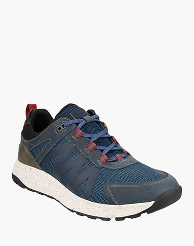 Treadlite Mesh Moc Toe Lace Up Sneaker in NAVY for $89.80