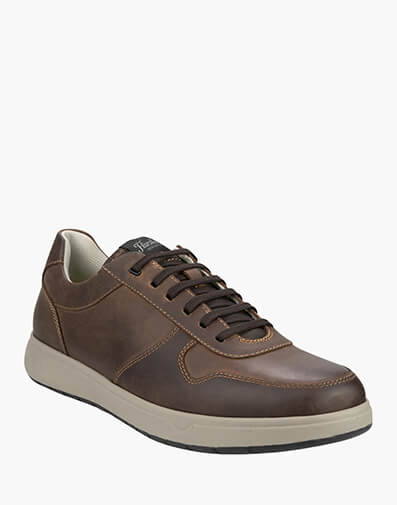 Heist Moc Sneaker Moc Toe Lace Up Sneaker in BROWN for $189.95