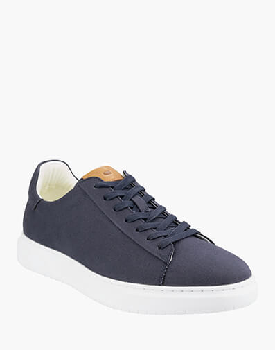 Premier Canvas Lace To Toe Sneaker  in NAVY for $79.80