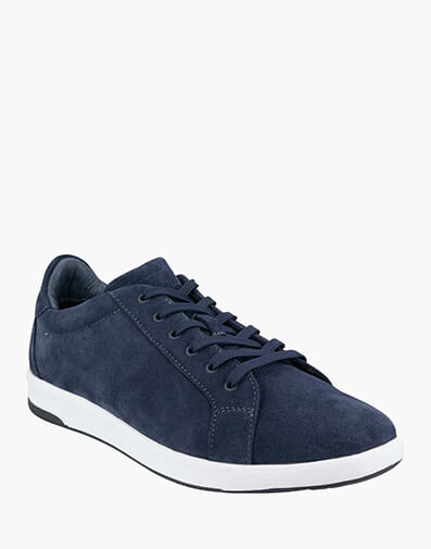 Crossover Plain Plain Lace To Toe Sneaker  in NAVY for $199.95
