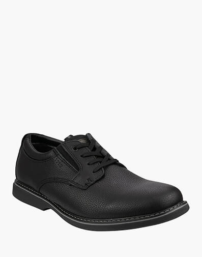 Otto Plain Plain Toe Derby  in BLACK for $99.95
