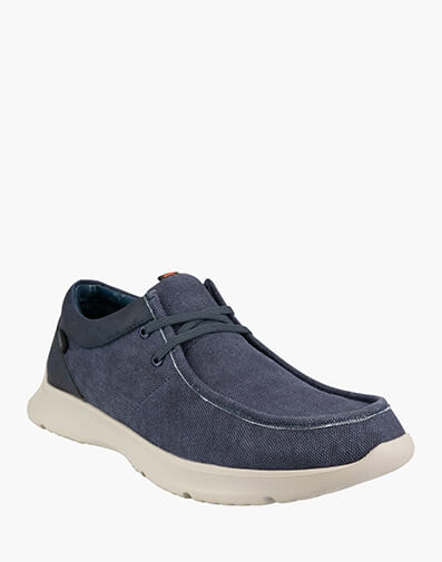 Bushwacker Canvas Moc Toe Slip On  in NAVY for $99.95