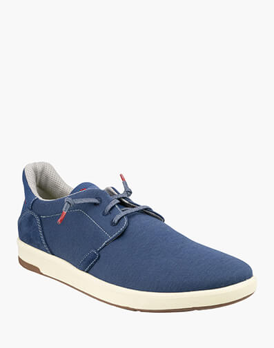 Crossover Canvas Canvas Plain Toe Slip On  in NAVY for $69.80