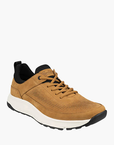 Satellite Perf Lace Up Sneaker in TAN for $109.80
