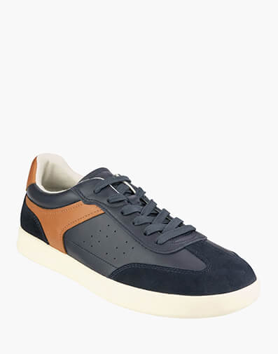 Pace Sneaker T-Toe Lace Up Sneaker in NAVY for $179.95