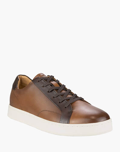 Monopoli Lace To Toe Sneaker in COGNAC for $209.95