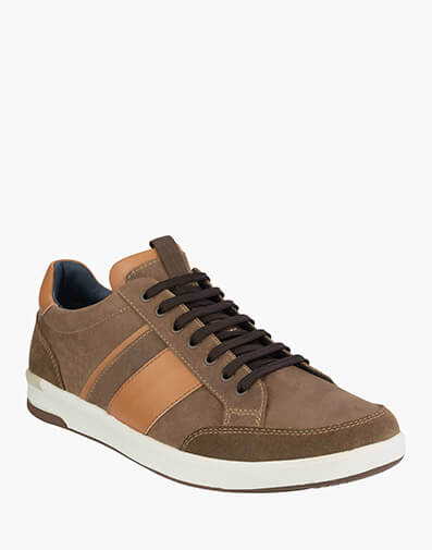 Crosscourt Lace To Toe Sneaker in MUSHROOM for $209.95