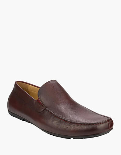Crown Moc Toe Driver in BURGUNDY for $199.95