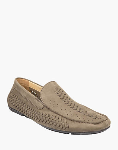 Cooper Moc Toe Woven Driver in BROWN for $99.80