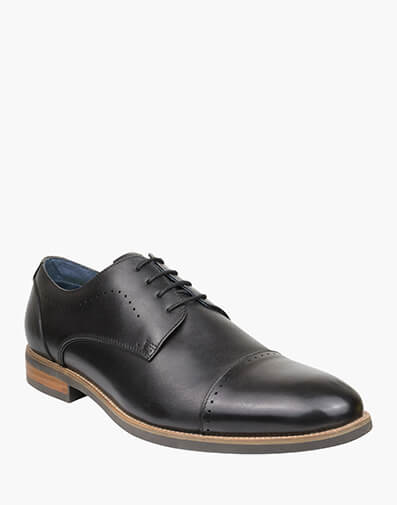 Cirrus Cap Toe Derby in BLACK for $149.80