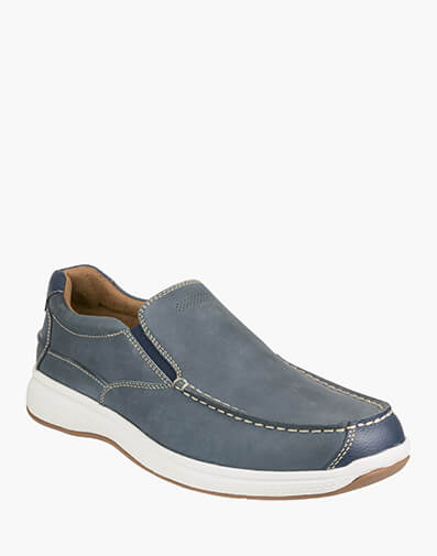 Great Lakes Moc Toe Slip On in NAVY for $107.97