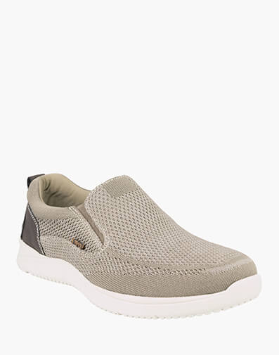 Conway Knit Moc Toe Slip On in TAUPE for $99.95