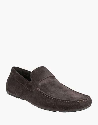 Crown Driver Moc Toe Driver  in DARK BROWN for $99.80