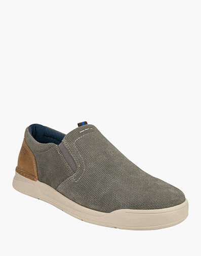 Kore Tour Slip Plain Toe Slip On in GREY for $75.80