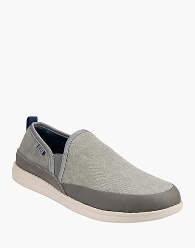 Brewski Slip On Plain toe Slip On in GREY for $49.80