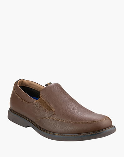 Otto Slip Moc Toe Slip  in BROWN for $149.95