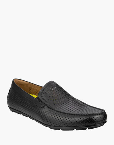 Motor Moc Perf Moc Toe Venetian Driver in BLACK for $169.95