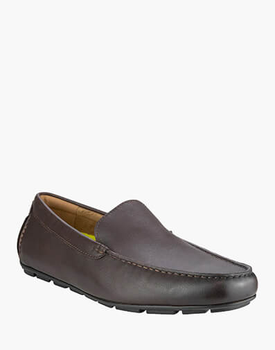 Motor Moc Moc Toe Driver in DARK BROWN for $199.95