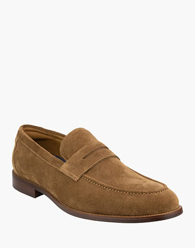 Rucci Penny Moc Toe Penny Loafer in MOCHA for $139.95