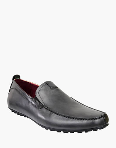 Corona MOC TOE VENETIAN DRIVER in DARK GREY for $169.95