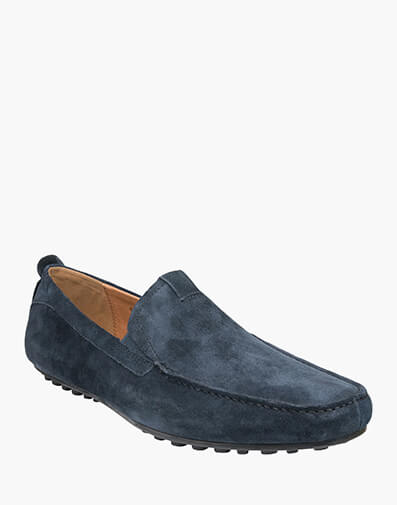 Corona Moc Toe Venetian Driver in DARK NAVY for $139.95