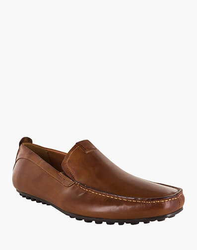 Corona Moc Toe Venetian Driver in M.BRN/WAX for $139.95