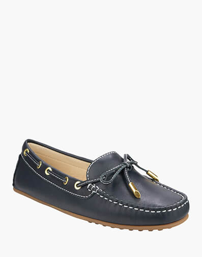Connie Moc Toe Loafer INK BLUE