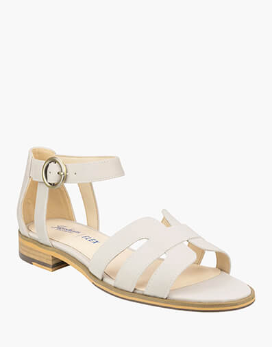 Flex Open Sandal Open Toe Sandal in Bone