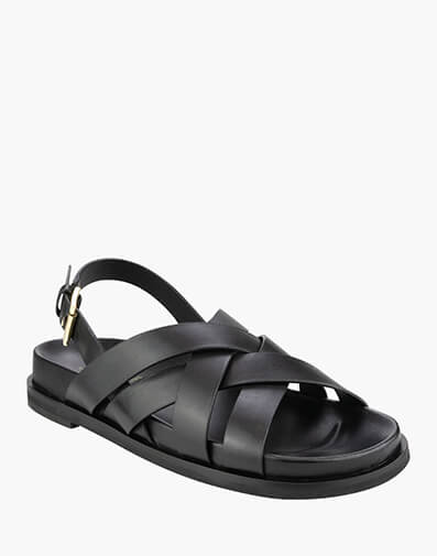 Hannah Open Toe Sandal  BLACK