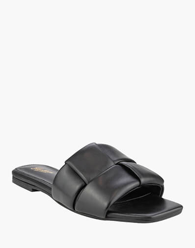 Sallie Open Toe Slide BLACK