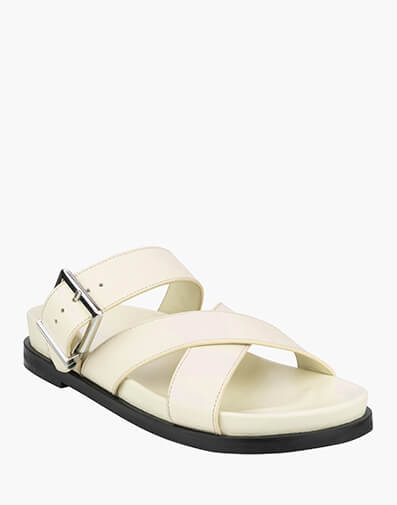 Harlow Open Toe Sandal in CREAM for $189.95