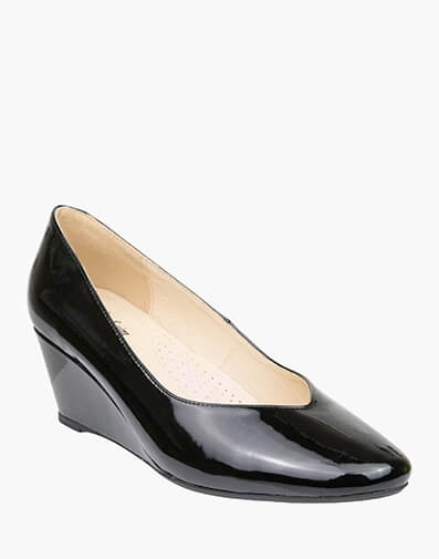 Jour Almond Toe Wedge in MIDNIGHT for $118.96